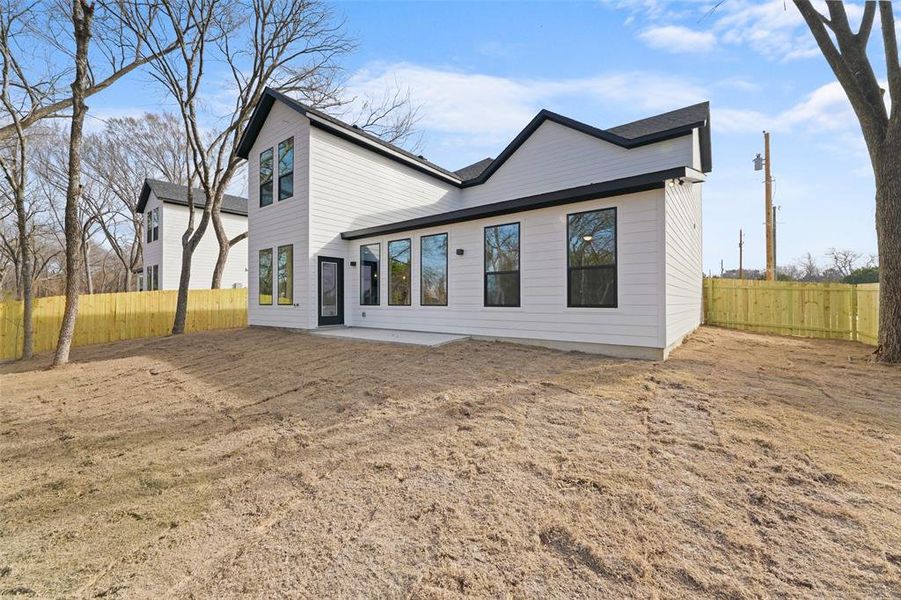 Exterior details and patio area of a home in , Glenn Heights (Image 3). Exterior details and patio area of a home in , Glenn Heights (Image 3).