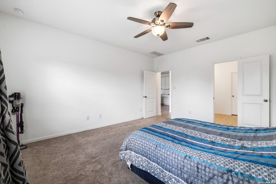 Furnished interior view inside a new home in Brookmill, San Antonio (Image 4).