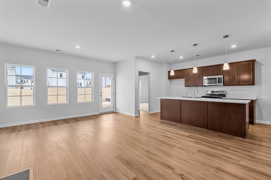 Spacious, unfurnished interior of a new home in Fieldstone, Lexington (Image 17). Spacious, unfurnished interior of a new home in Fieldstone, Lexington (Image 17).