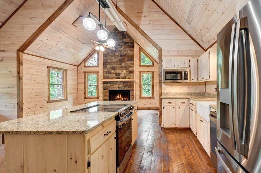 Furnished interior view inside a new home in , Mineral Bluff (Image 12).