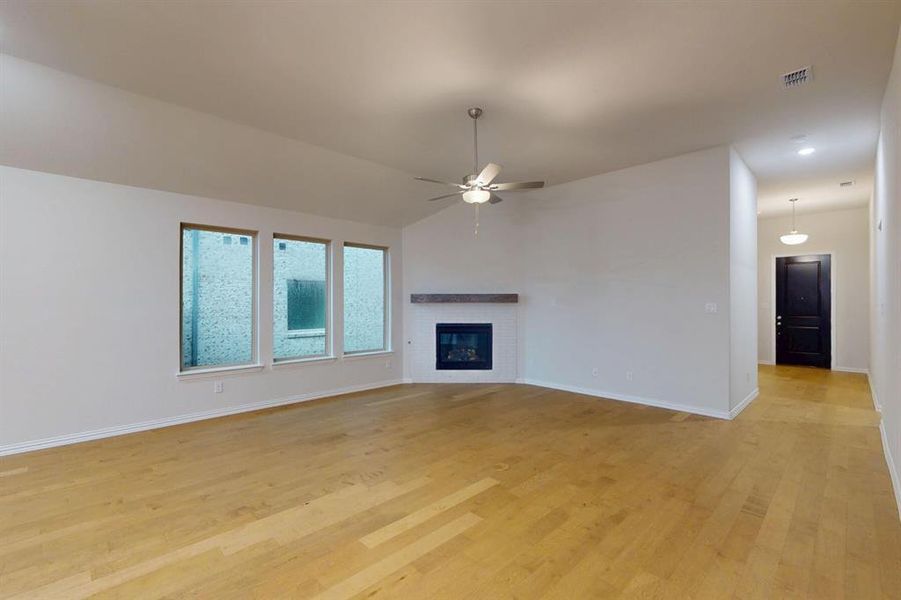 Spacious, unfurnished interior of a new home in Lilybrooke at Legacy Hills, Celina (Image 12). Spacious, unfurnished interior of a new home in Lilybrooke at Legacy Hills, Celina (Image 12).