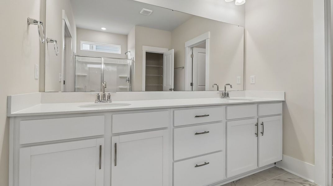 Furnished interior view inside a new home in Livingston Woods, Irmo (Image 5).