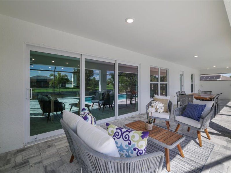 Representative furnished interior of a home built from the The Paradise Cove II by Sunlife Homes LLC in Cape Coral, Cape Coral (Image 34).