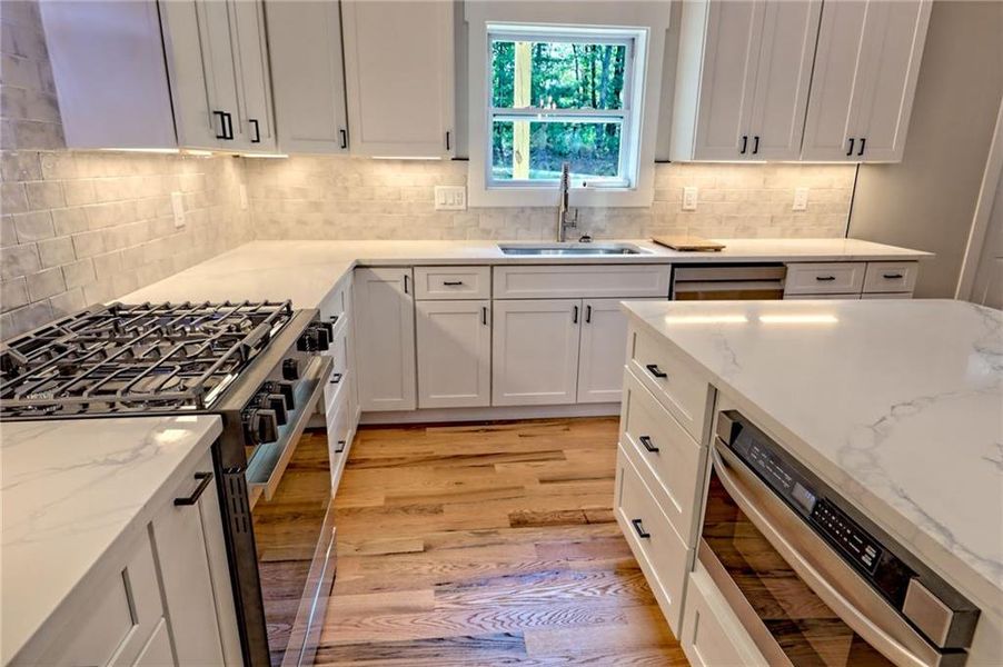 Furnished interior view inside a new home in , Clayton (Image 68).
