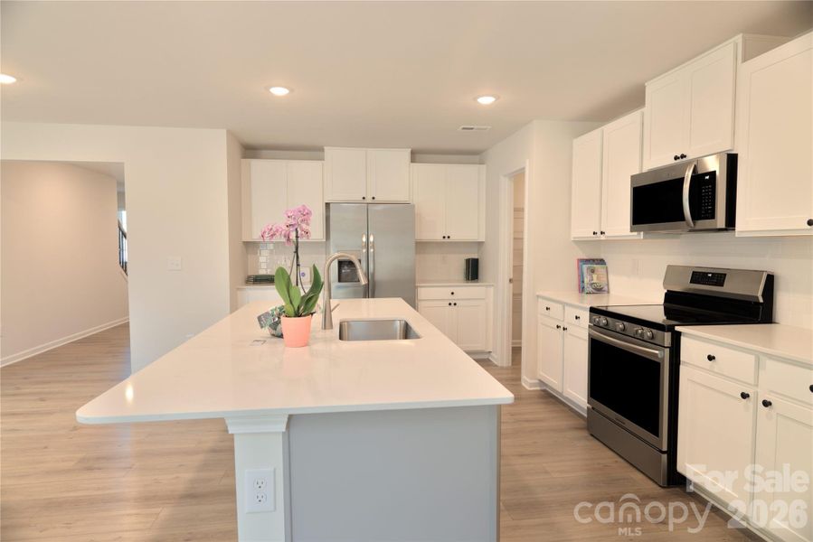 Furnished interior view inside a new home in Legacy Ridge, Catawba (Image 9).