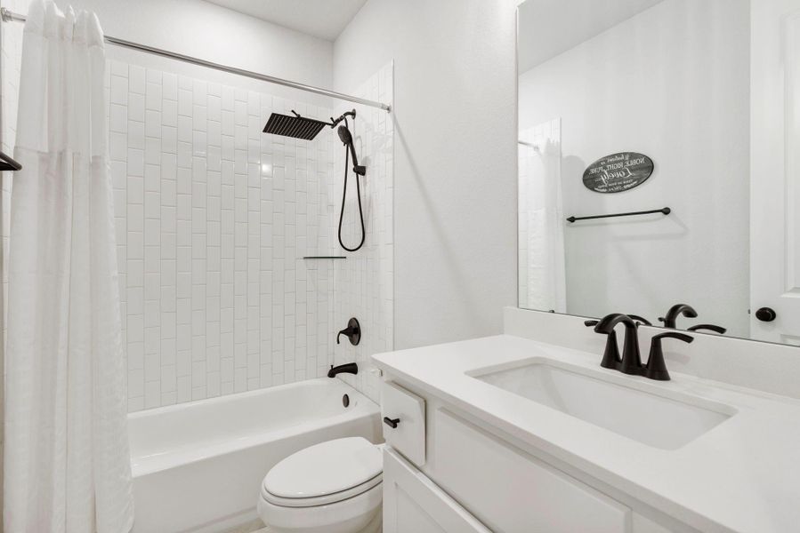 Furnished interior view inside a new home in Woodforest, Montgomery (Image 9).