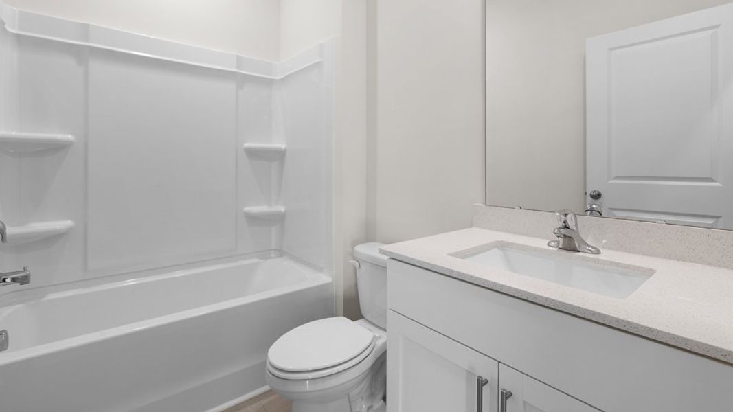 Furnished interior view inside a new home in The Reserve at Prestleigh, Wake Forest (Image 7).