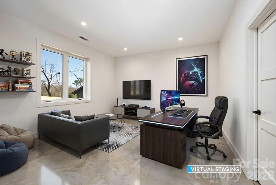 Flex Room with Endless Possibilities (Virtually Staged)