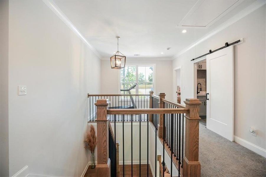 Furnished interior view inside a new home in , Acworth (Image 60).