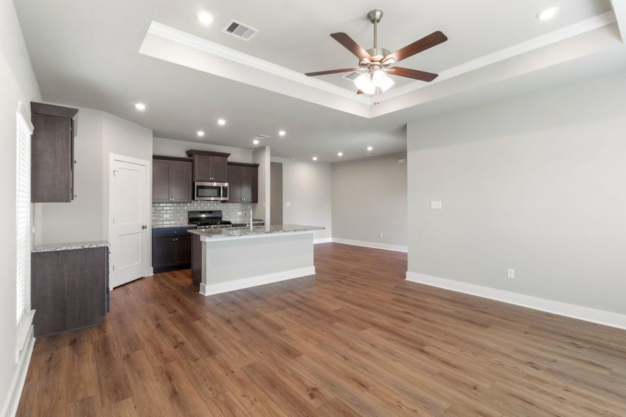 Spacious, unfurnished interior of a new home in Southern Pointe, College Station (Image 8).