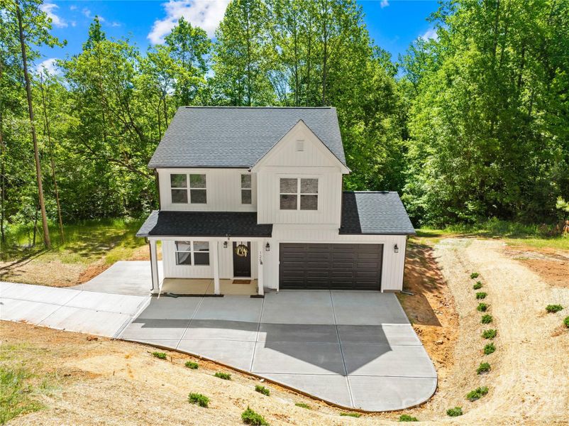 Front exterior of a new home in , Kings Mountain, NC, highlighting curb appeal (Image 24).