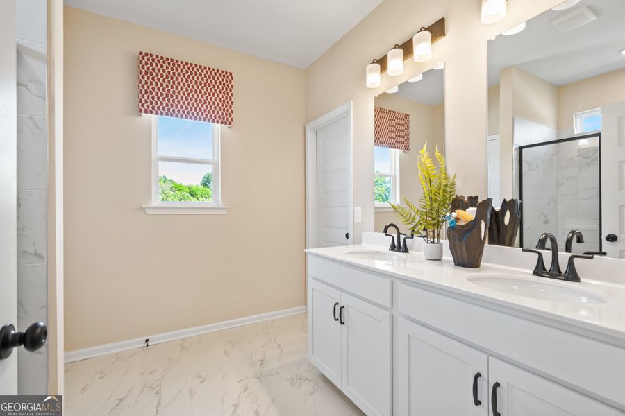 Furnished interior view inside a new home in Crescent Towns, Riverdale (Image 15).