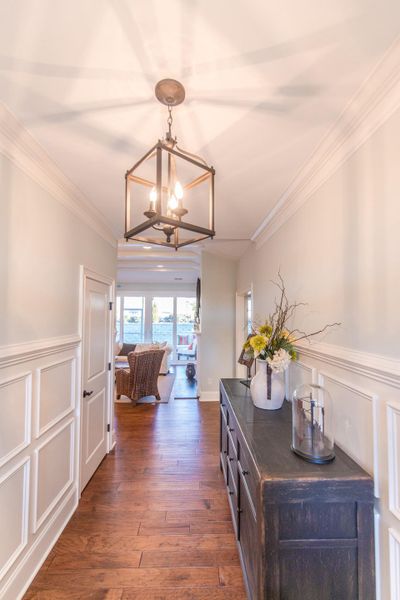 Representative furnished interior of a home built from the Marshall by Bill Clark Homes in Riverside Cove, Wilmington (Image 6).