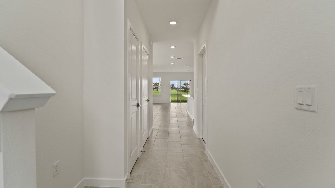 The Naples Entryway Hall Quick Move-In Home at Willowbrook North by DRB Homes in Winter Haven, FL The Naples Entryway Hall Quick Move-In Home at Willowbrook North by DRB Homes in Winter Haven, FL