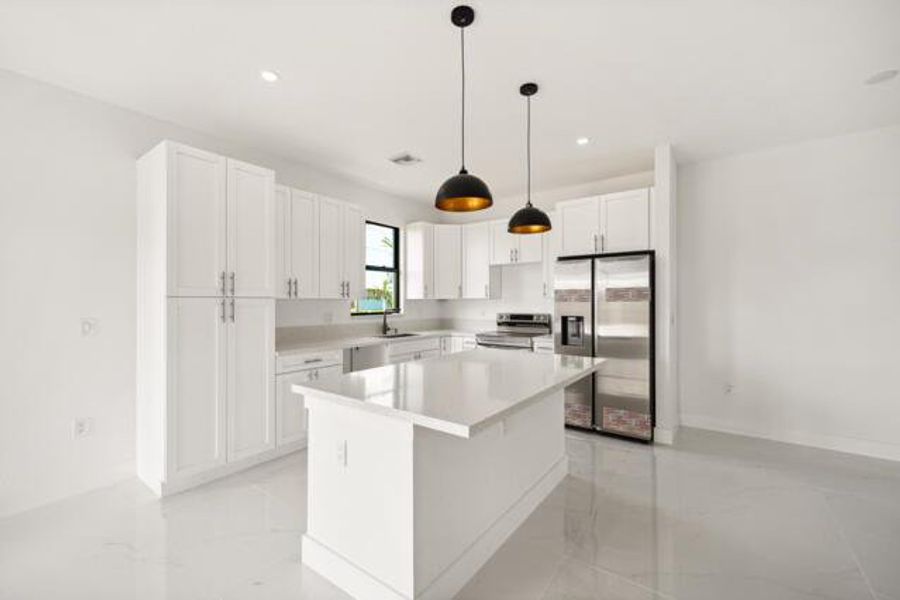 Spacious, unfurnished interior of a new home in , Cape Coral (Image 12). Spacious, unfurnished interior of a new home in , Cape Coral (Image 12).