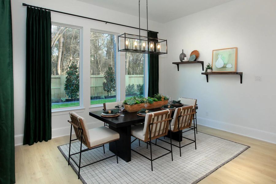 The Presley III Dining Room The Presley III Dining Room