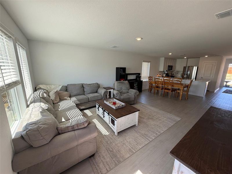 Furnished interior view inside a new home in Mobberly Farms, Pilot Point (Image 8).