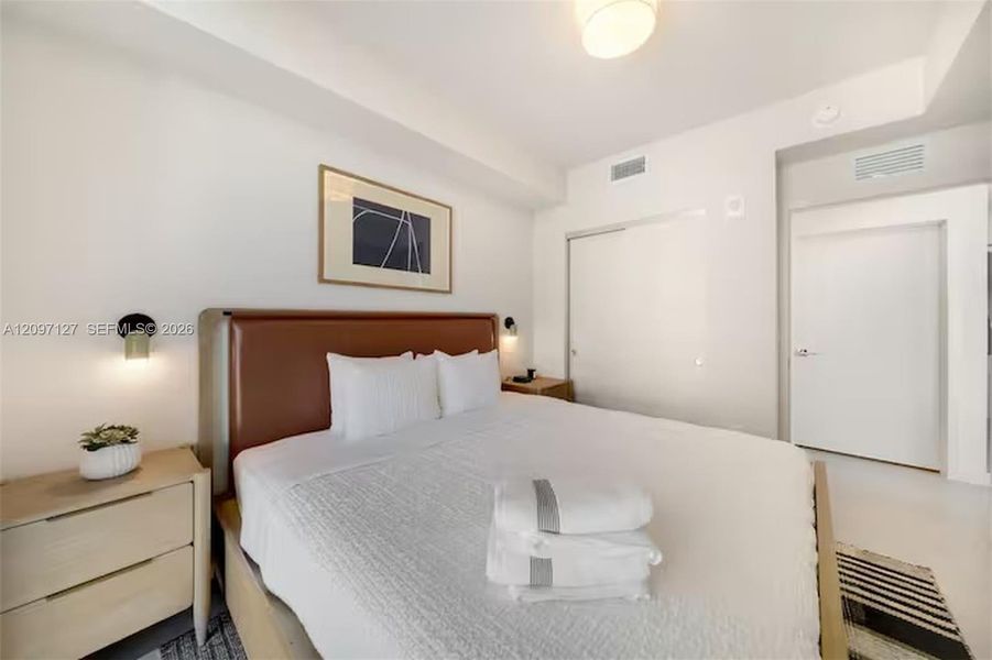 Furnished interior view inside a new home in , Miami (Image 15).