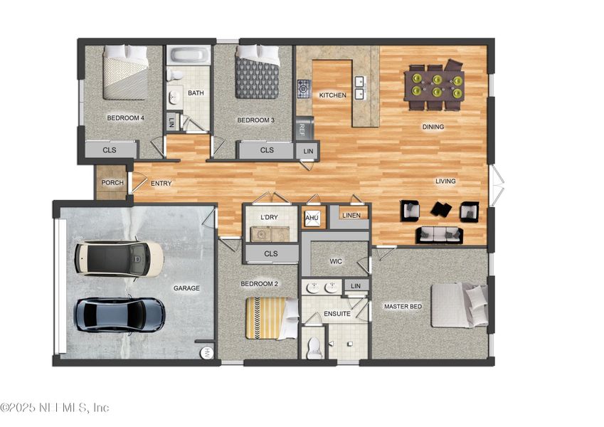 2D floor plan layout of this home in , Jacksonville, FL (Image 3). 2D floor plan layout of this home in , Jacksonville, FL (Image 3).