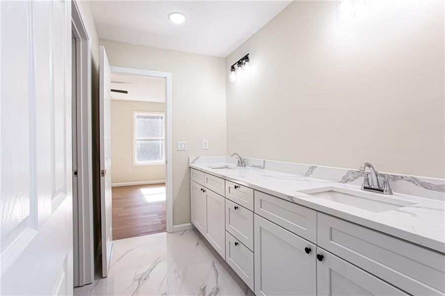 Furnished interior view inside a new home in , McDonough (Image 14).