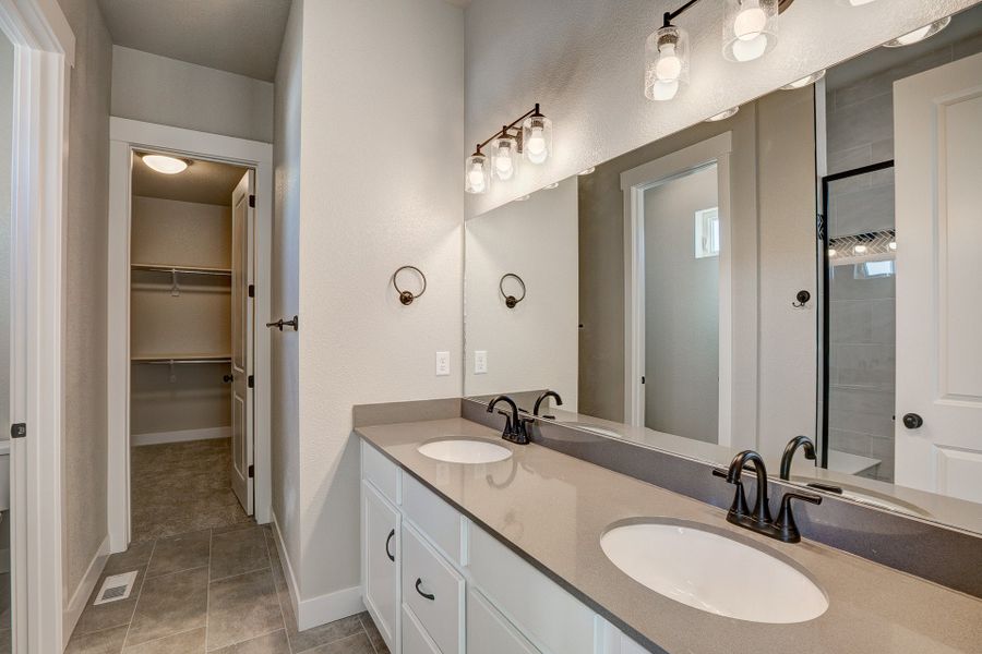 Representative furnished interior of a home built from the The Addison 2 by Landmark Homes in Highlands at Fox Hill, Longmont (Image 24). Representative furnished interior of a home built from the The Addison 2 by Landmark Homes in Highlands at Fox Hill, Longmont (Image 24).