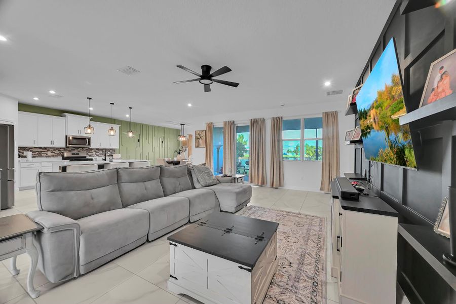 Furnished interior view inside a new home in , Port St. Lucie (Image 12). Furnished interior view inside a new home in , Port St. Lucie (Image 12).