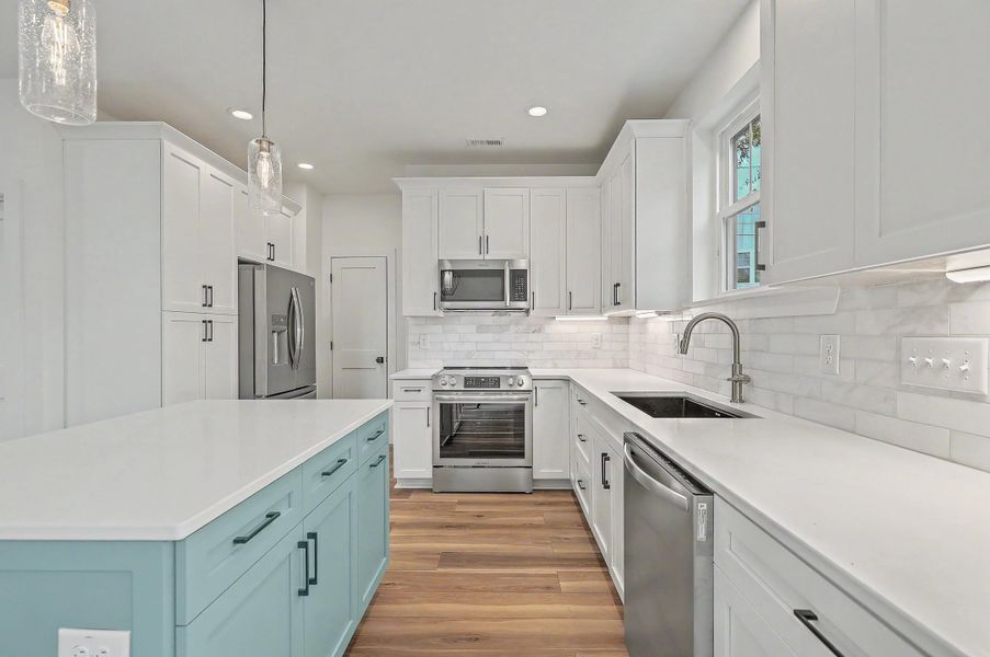 Furnished interior view inside a new home in , Charleston (Image 11).