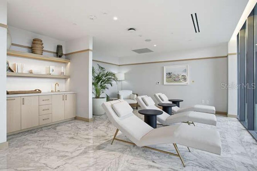 Furnished interior view inside a new home in , Tampa (Image 15).