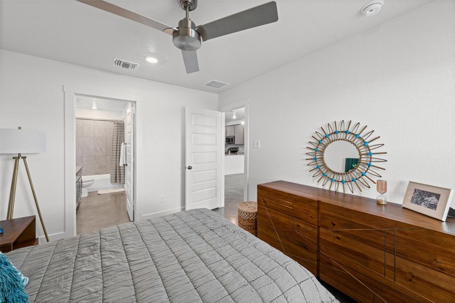 Furnished interior view inside a new home in , Troy (Image 19).