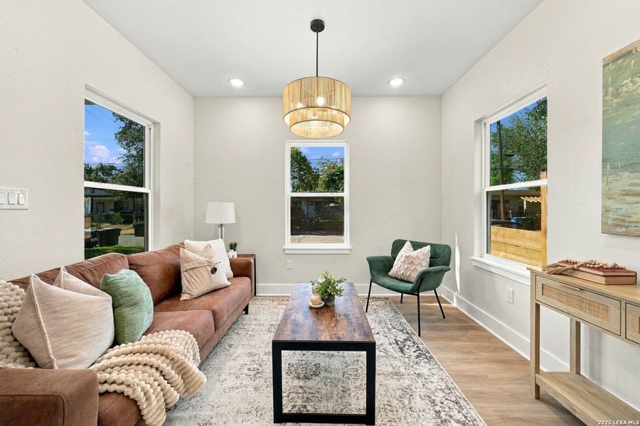 Furnished interior view inside a new home in , San Antonio (Image 16).
