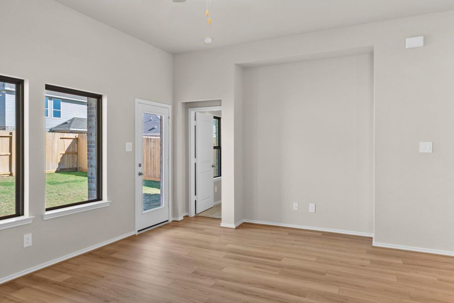 Spacious, unfurnished interior of a new home in The Highlands, Porter (Image 17).