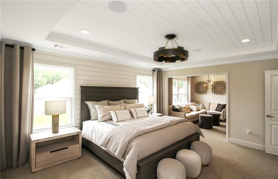 Furnished interior view inside a new home in Arden, Cumming (Image 8).