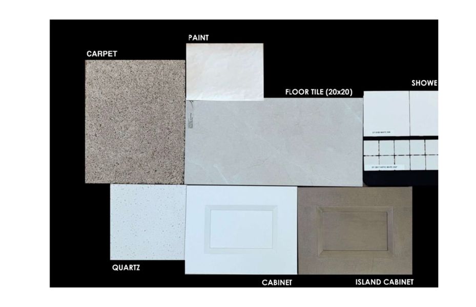 Sample of building materials used in homes in Artisan at Asante, Surprise (Image 29). Sample of building materials used in homes in Artisan at Asante, Surprise (Image 29).