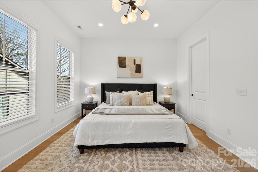 Furnished interior view inside a new home in , Charlotte (Image 31).