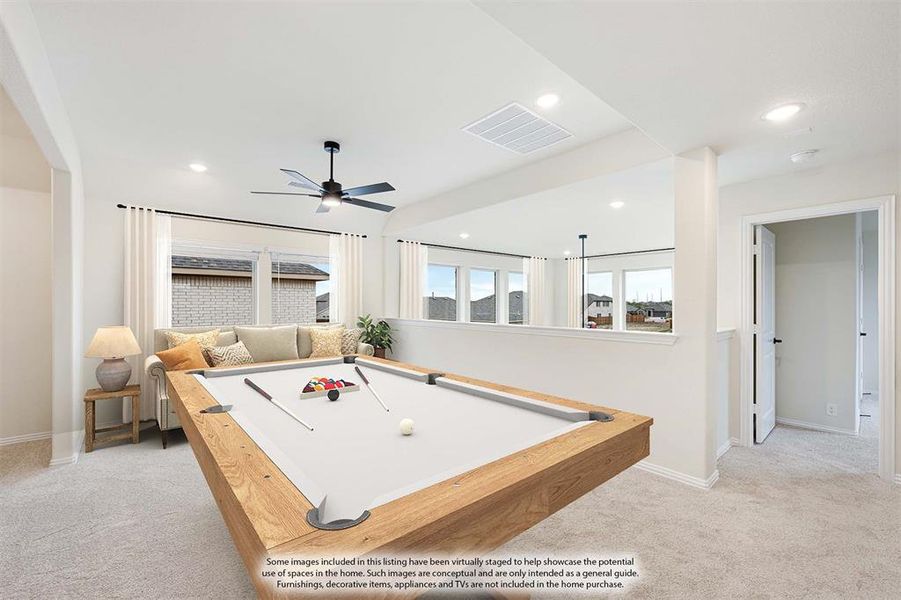 Furnished interior view inside a new home in Star Ranch, Godley (Image 15).