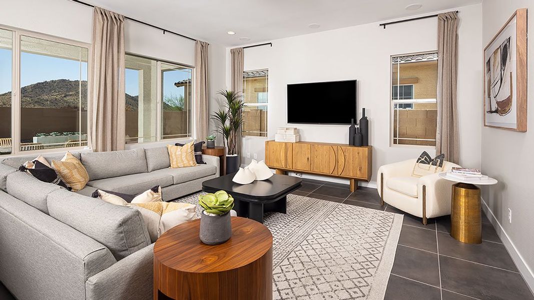 Furnished interior view inside a new home in Aloravita South, Peoria (Image 6).