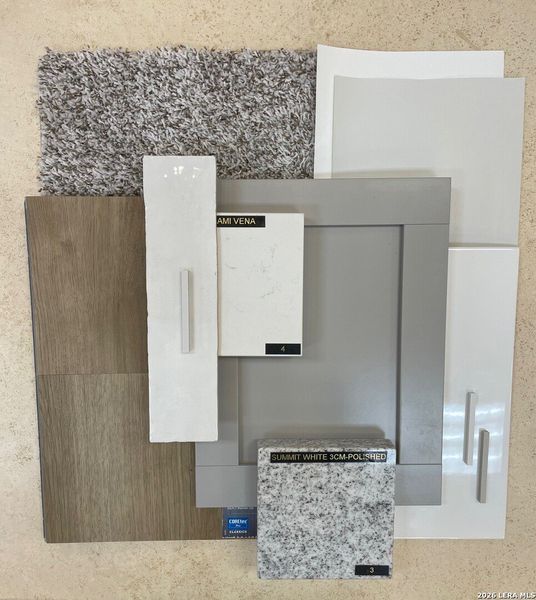 Sample of building materials used in homes in Hickory Ridge, Elmendorf (Image 24).