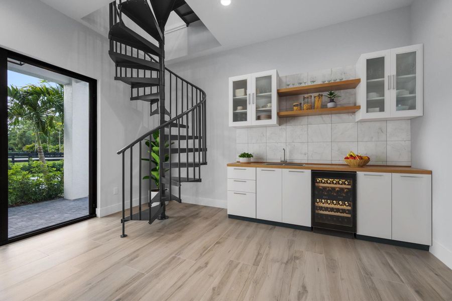 Furnished interior view inside a new home in , Wellington (Image 17).