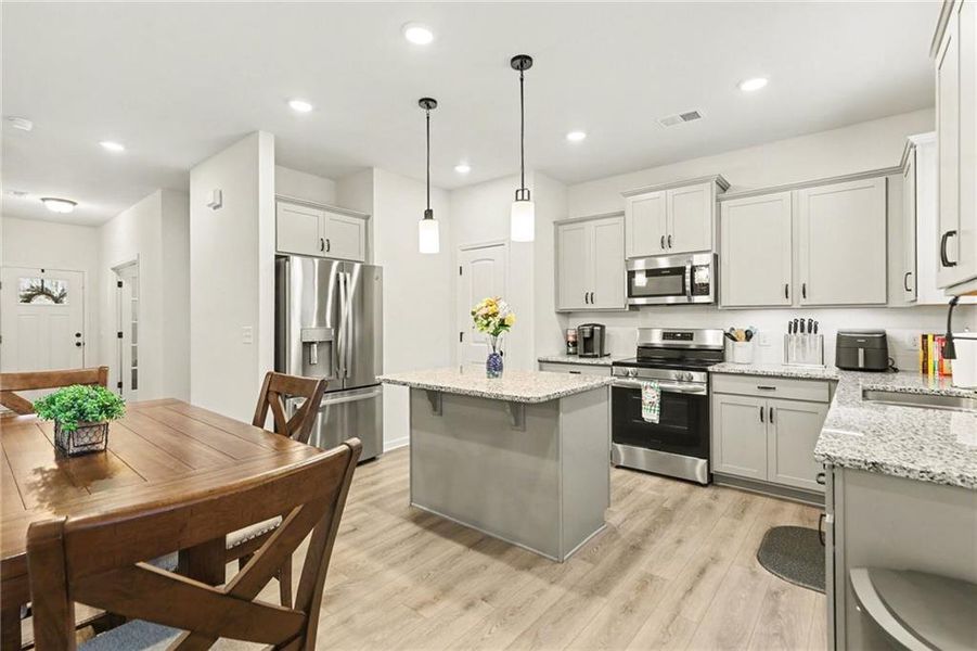 Furnished interior view inside a new home in Morgan Landing, Carrollton (Image 22).