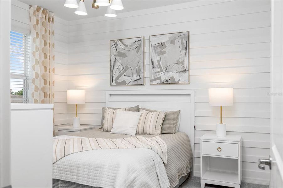 Furnished interior view inside a new home in Wellen Park Golf & Country Club, Venice (Image 21).
