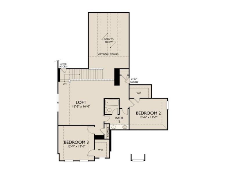 2D floor plan layout of this home in Cedar Pointe, Crosby, TX (Image 3). 2D floor plan layout of this home in Cedar Pointe, Crosby, TX (Image 3).