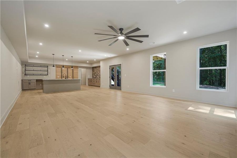 Spacious, unfurnished interior of a new home in , Commerce (Image 34).