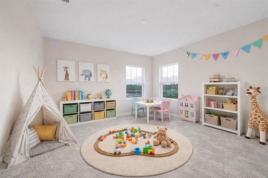 Furnished interior view inside a new home in , Zephyrhills (Image 41).