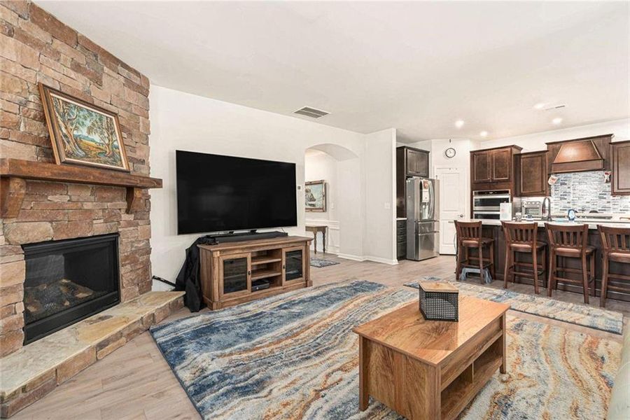 Furnished interior view inside a new home in , Griffin (Image 29).
