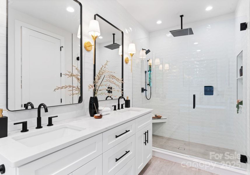 Furnished interior view inside a new home in , Charlotte (Image 3).