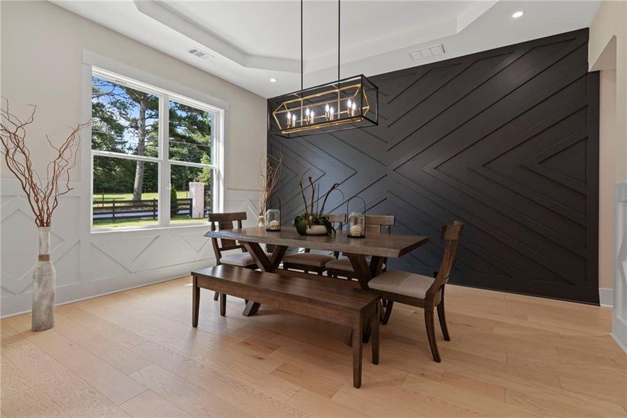 Furnished interior view inside a new home in , Lawrenceville (Image 42).