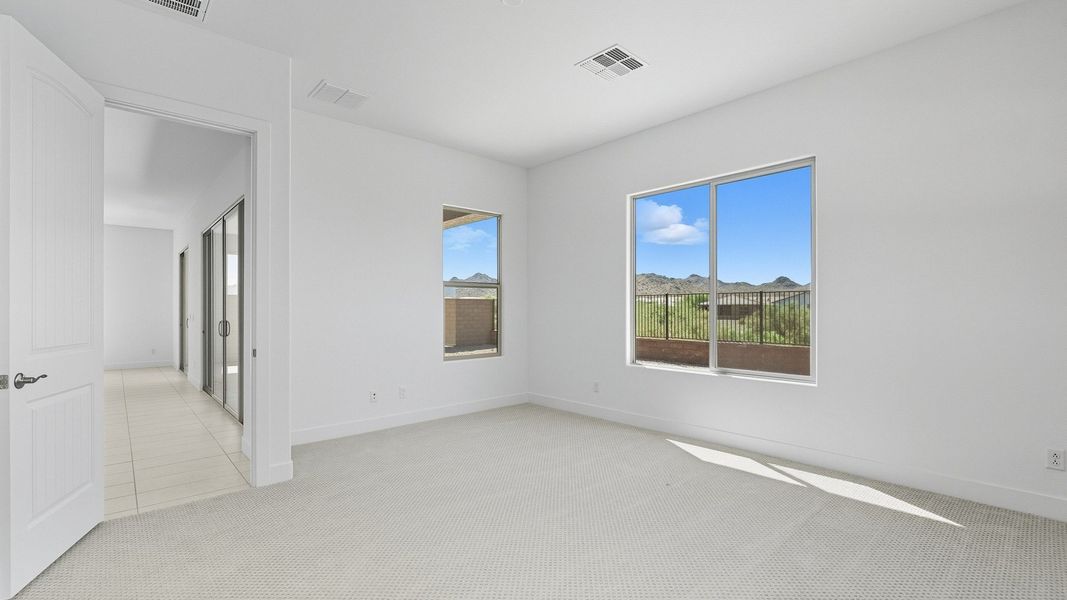 Furnished interior view inside a new home in Hacienda at Estrella, Goodyear (Image 29).