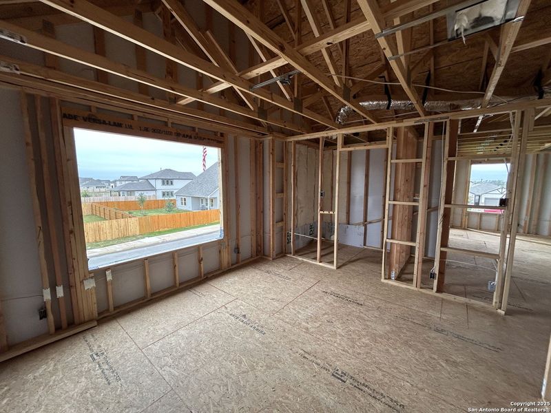 In-progress construction of a new home in Enclave at Hennersby Hollow 50's, San Antonio, TX (Image 26). In-progress construction of a new home in Enclave at Hennersby Hollow 50's, San Antonio, TX (Image 26).