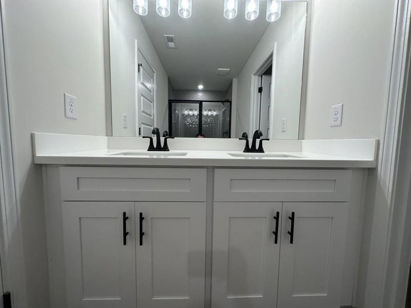 Close-up of interior finishes inside a home in Magnolia Grove, Mableton (Image 3).