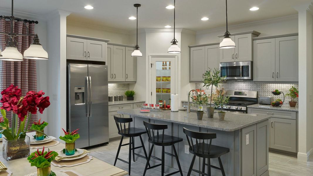 Representative furnished interior of a home built from the Laurel 2 by Neal Communities in Windward Real Estate and Homes for Sale in Sarasota, FL - Neal Communities, Sarasota (Image 7).